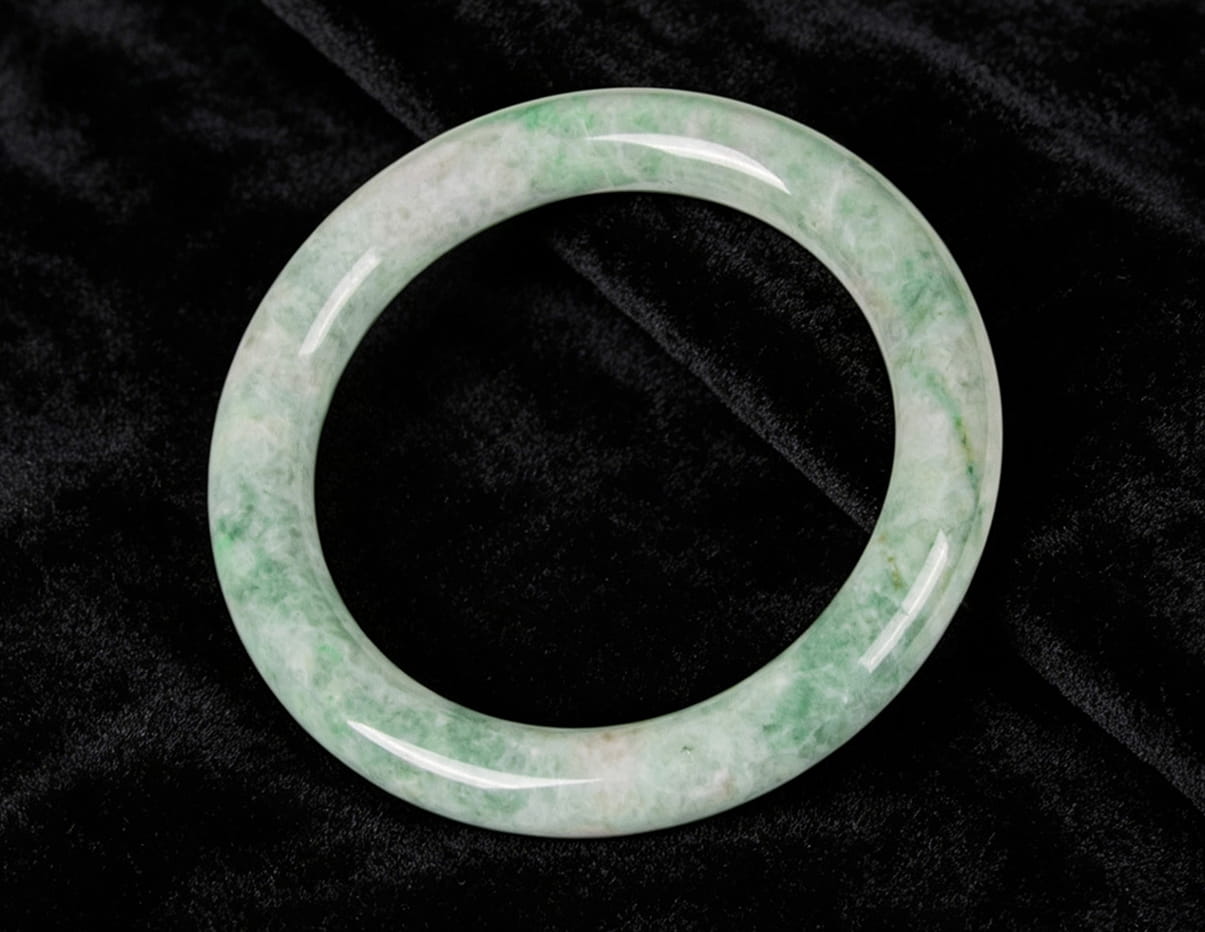 Jadeite Bangle 56mm | SC0019
