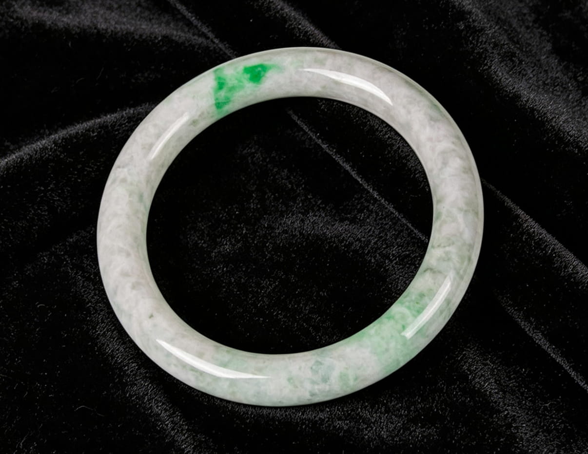 Jadeite Bangle 56mm | SC0020