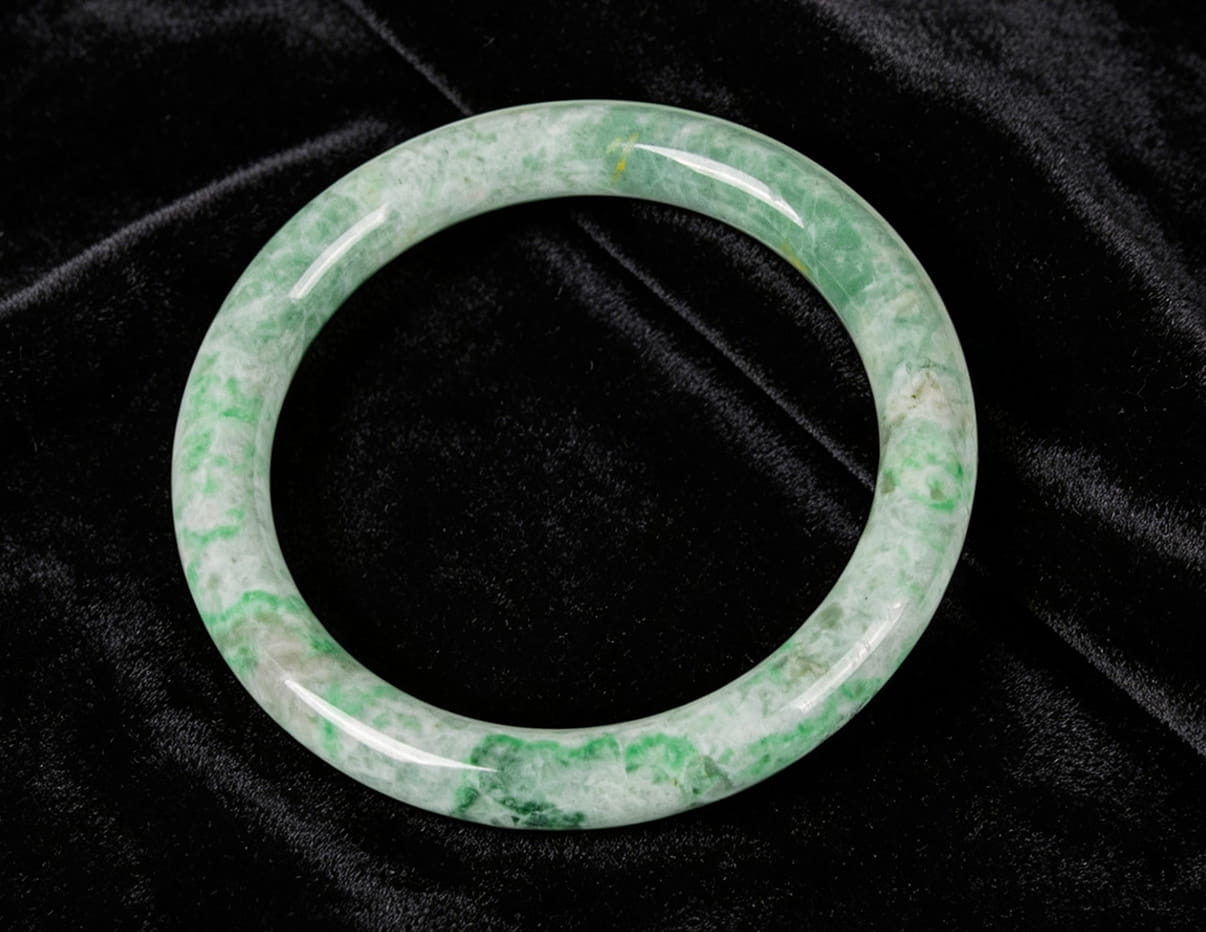 Jadeite Bangle 60mm | SC0022