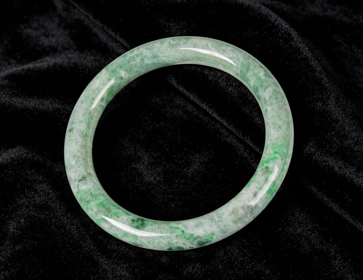 Jadeite Bangle 60mm | SC0022