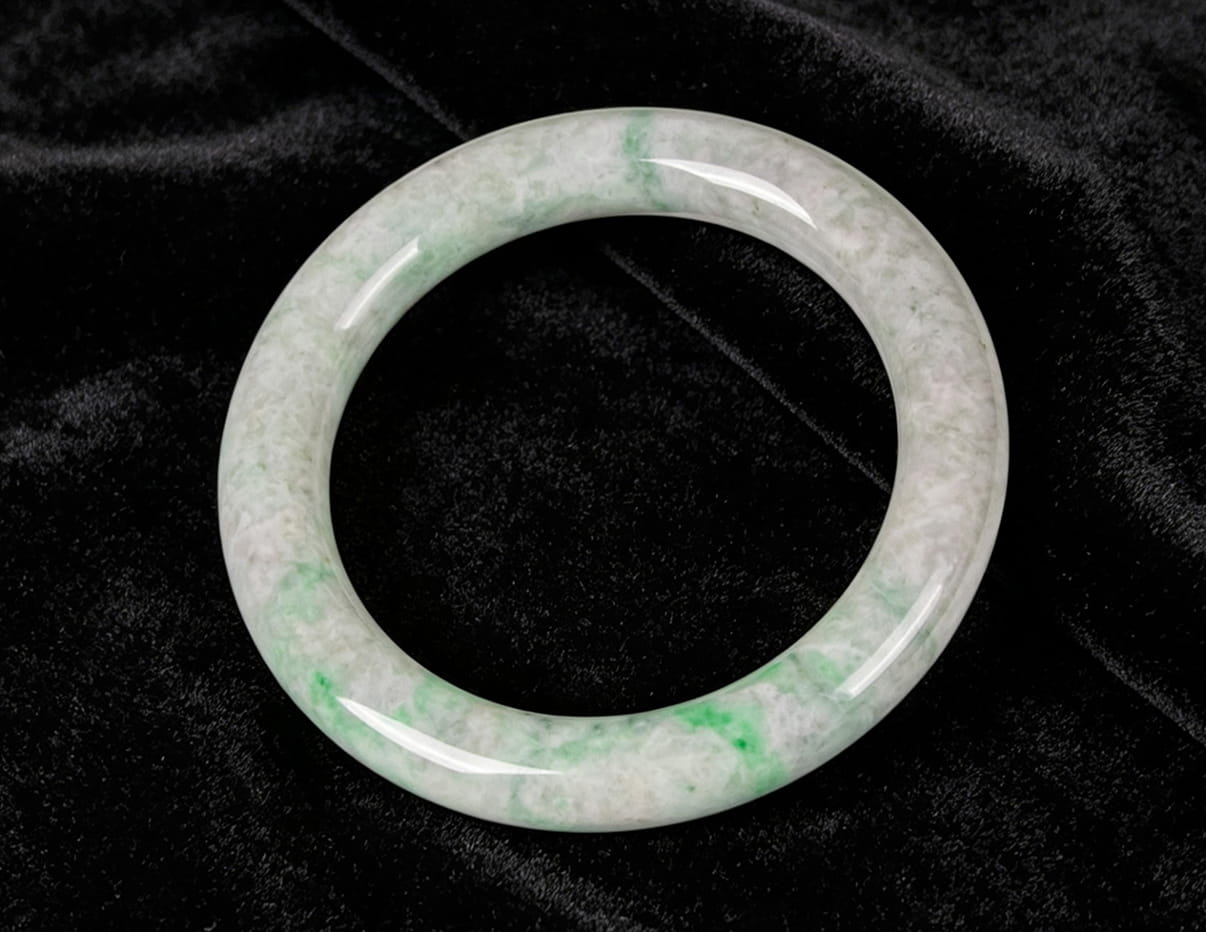 Jadeite Bangle 57mm | SC0023