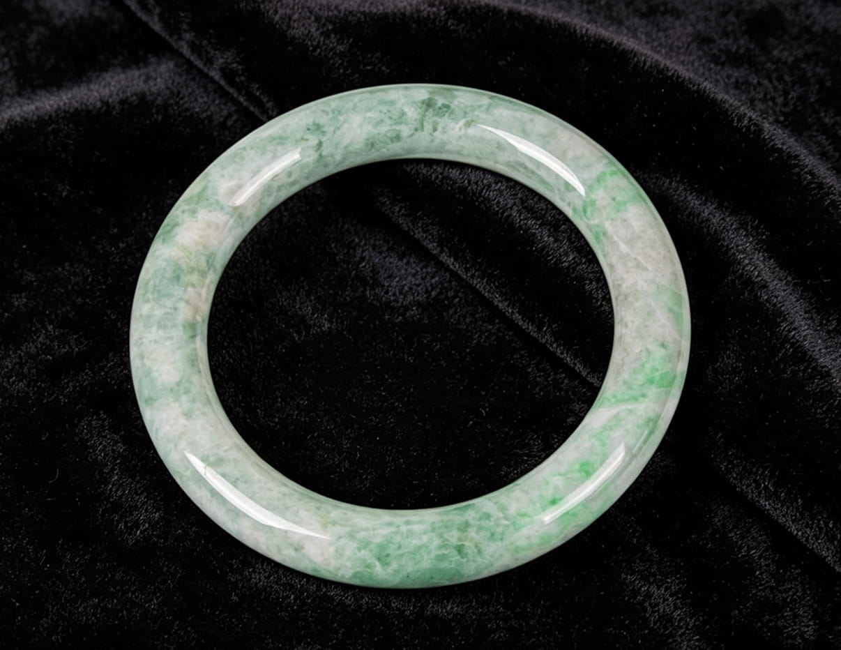 Jadeite Bangle 57mm | SC0024