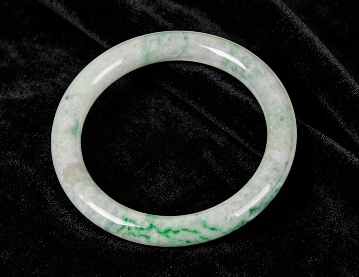 Jadeite Bangle 57mm | SC0026
