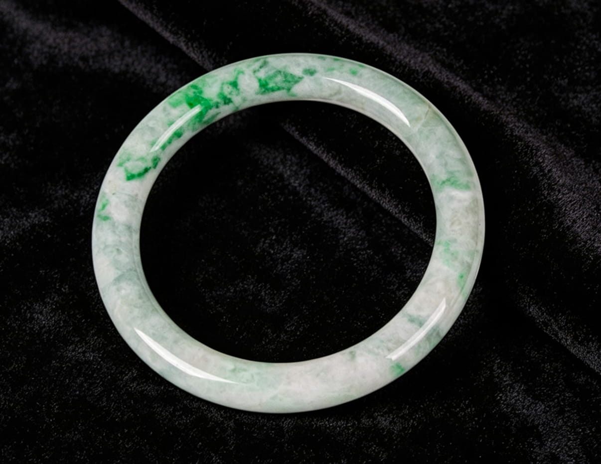 Jadeite Bangle 57mm | SC0026