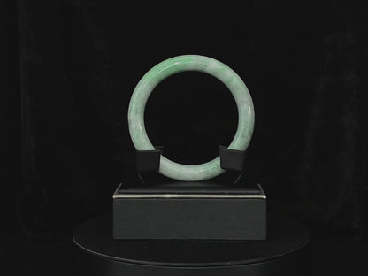 Jadeite Jade Bangle 61mm | SC0208