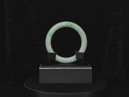 Jadeite Jade Bangle 56mm | SC0185