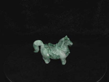 Jadeite Jade Horse Tea Pet 2.2" | SC0121