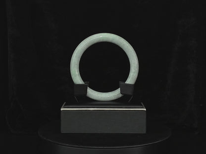 Jadeite Jade Bangle 59mm | SC0199