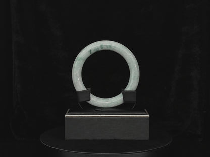 Jadeite Jade Bangle 56mm | SC0067