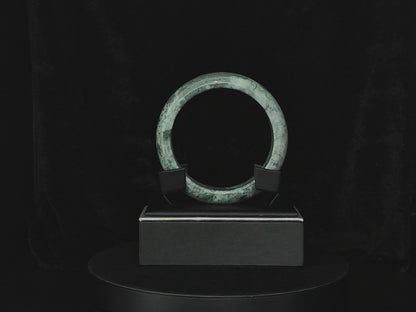 Jadeite Jade Bangle 60mm | SC0098
