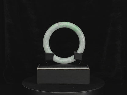 Jadeite Jade Bangle 57mm | SC0023
