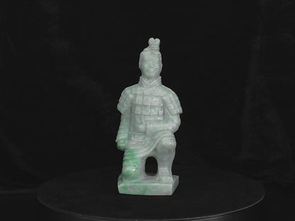 Jadeite Terracotta Soldier 3.85" | SC0143