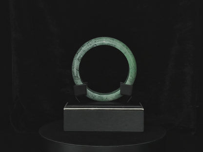 Jadeite Jade Bangle 60mm | SC0099