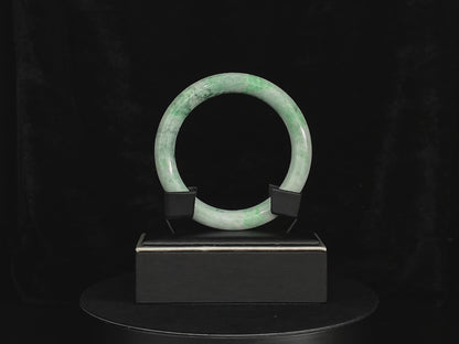Jadeite Jade Bangle 60mm | SC0025
