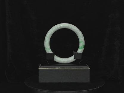 Jadeite Jade Bangle 57mm | SC0190