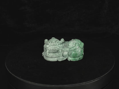 Jadeite Jade Pixiu Tea Pet 2.3" | SC0153