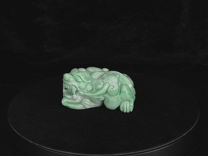 Jadeite Jade Pixiu Tea Pet 2.3" | SC0151