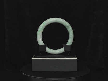 Jadeite Jade Bangle 59mm | SC0204