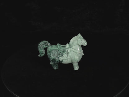 Jadeite Jade Horse Tea Pet 2.2" | SC0120