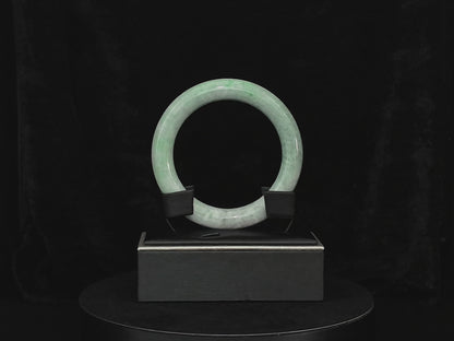 Jadeite Jade Bangle 57mm | SC0194