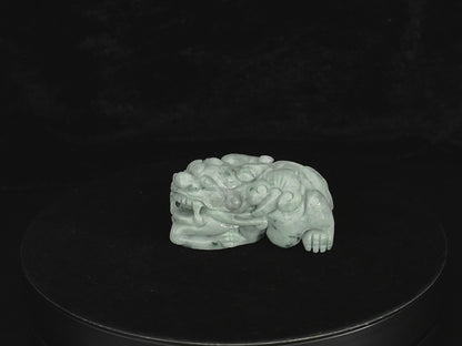 Jadeite Jade Pixiu Tea Pet 2.3" | SC0152