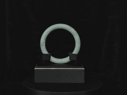 Jadeite Jade Bangle 59mm | SC0201