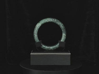 Jadeite Jade Bangle 60mm | SC0116