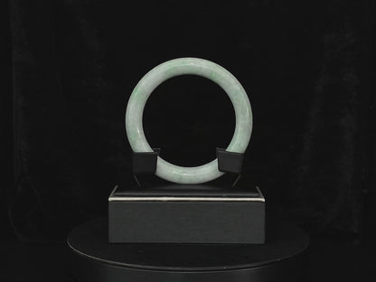 Jadeite Jade Bangle 59mm | SC0205